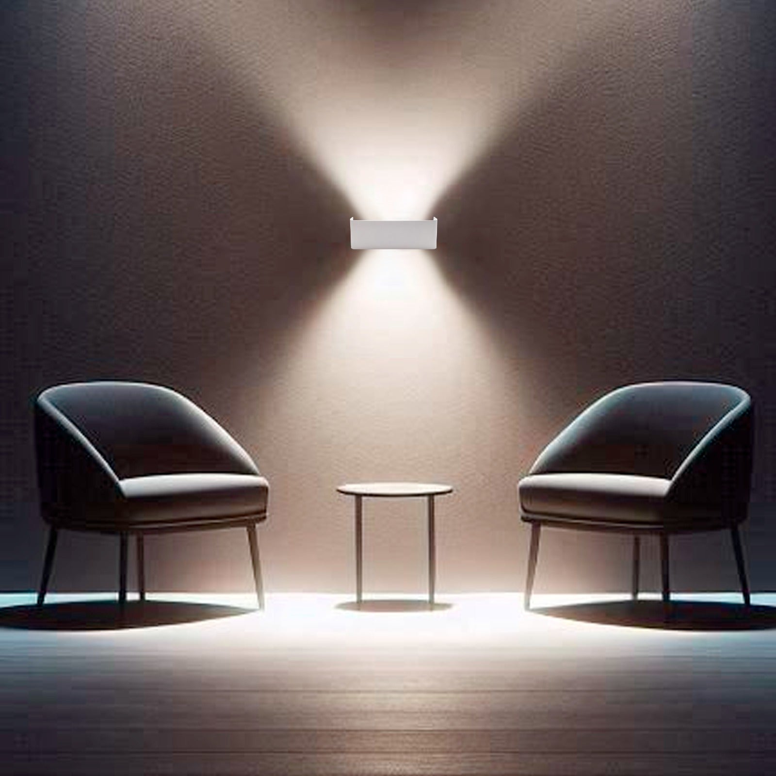 Applique 15W da Parete Interno Moderno Lampada da Parete Regolabile Lampada a Muro LED Luce Alluminio per Soggiorno Camera IP 20 Cambia colore Maka - 2