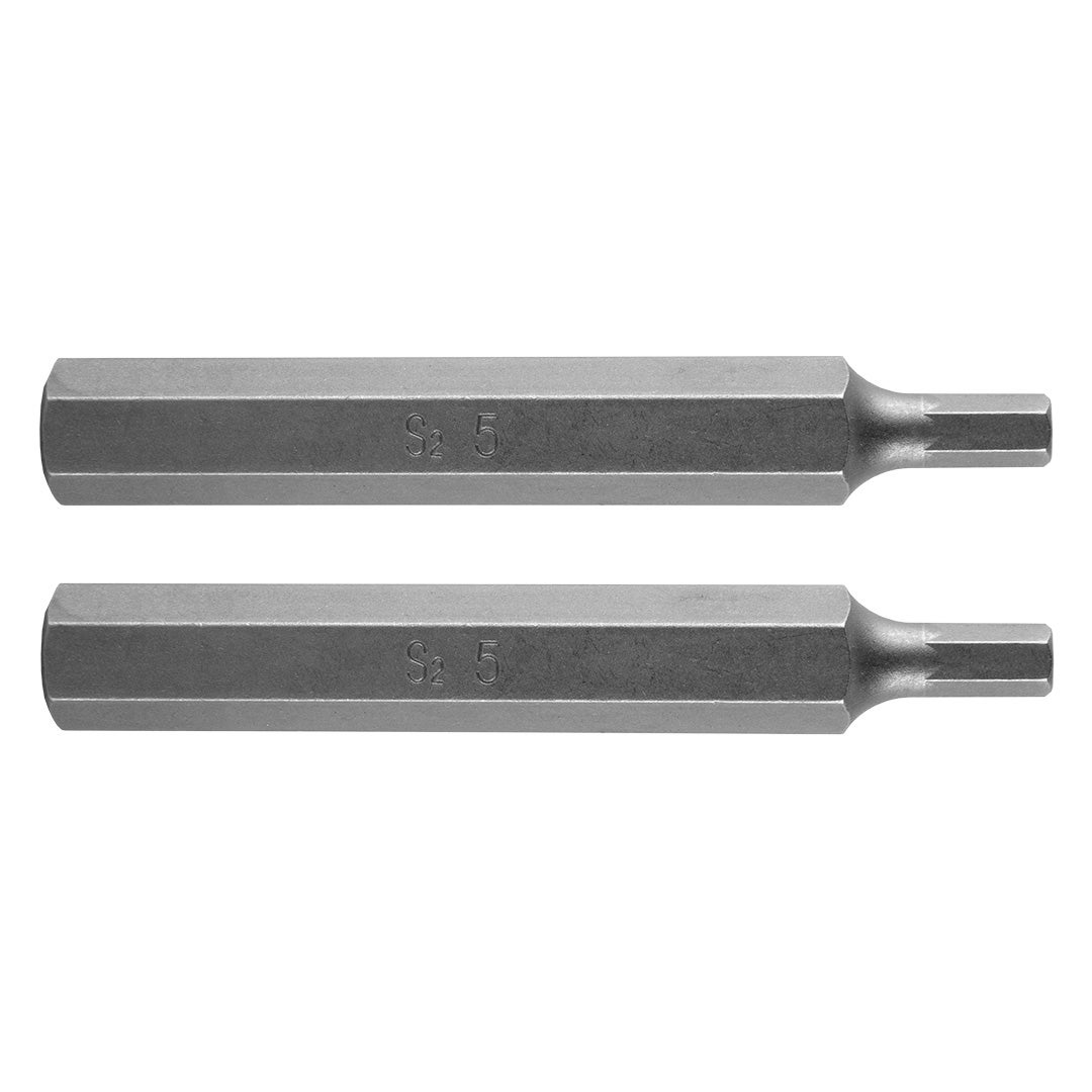 Bit HEX 5x75mm, S2- 2 buc 10-980