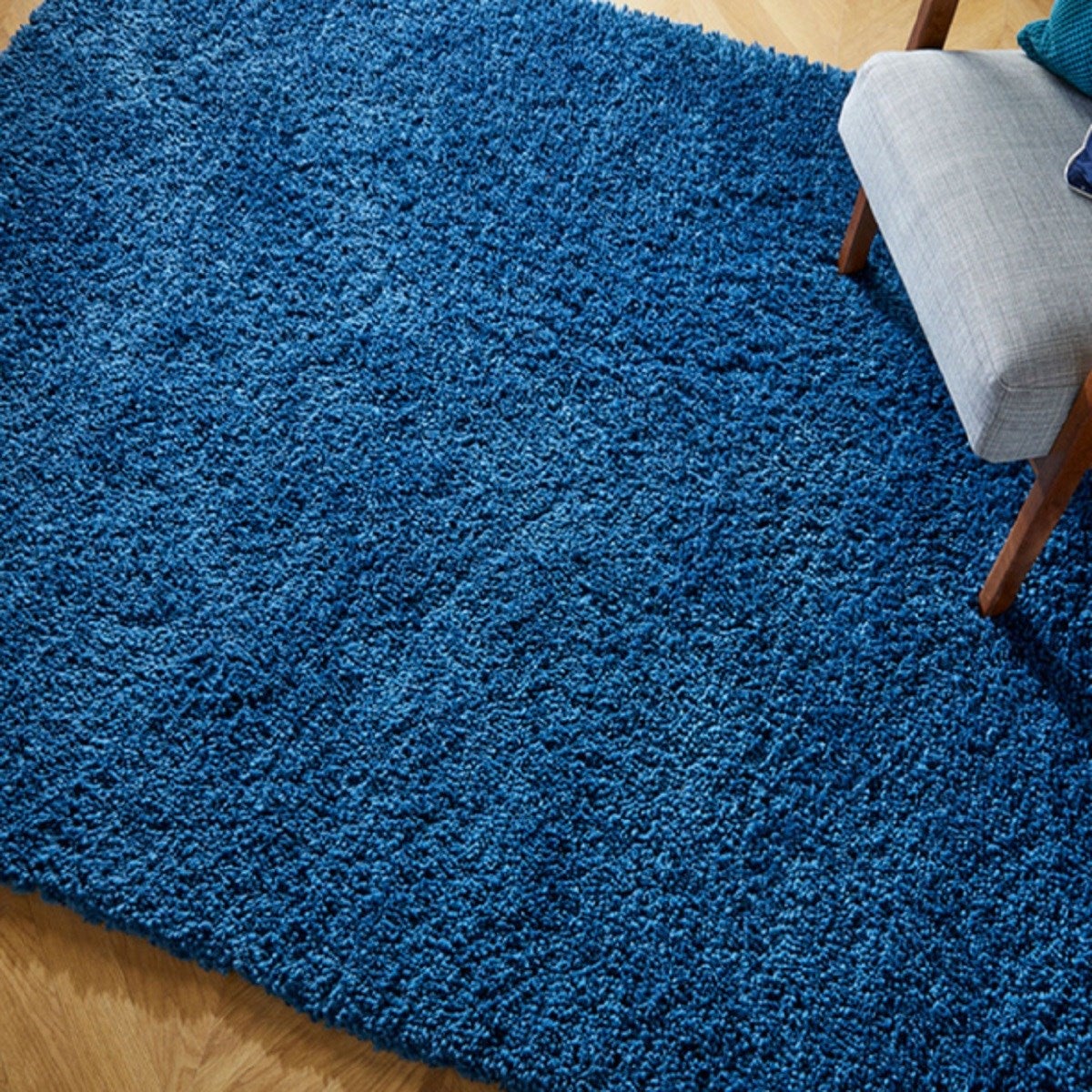 Tapis de salon à poils longs shaggy STIRA 120x170 cm - 2