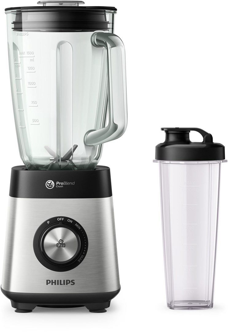 Philips Viva Collection HR2656/90 Frullatore A Immersione 800W | Nero E Acciaio, Per Crema E Frullati Perfetti - 5