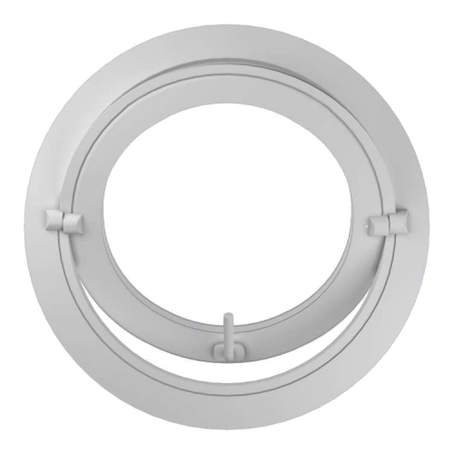Fenêtre ronde basculante PVC vitrage clair diam. 110 cm tableau pour pose en neuf - 2