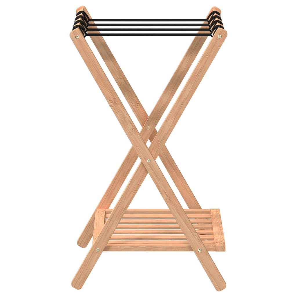 vidaXL Porte-bagages 68x38x58 cm bambou - 4