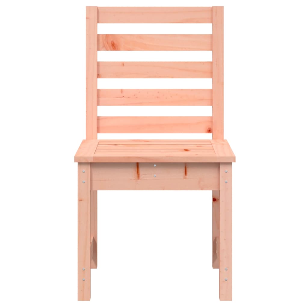 Lot de 2 Chaises de jardin | Siège de Terrasse | Chaise d'extérieur 50x48x91,5 cm bois massif de douglas CFW599306 - 4