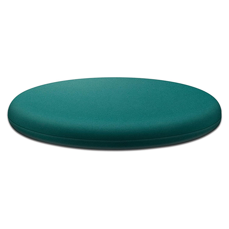 Coussin de chaise rond en mousse à mémoire de forme 40 cm, intérieur ...
