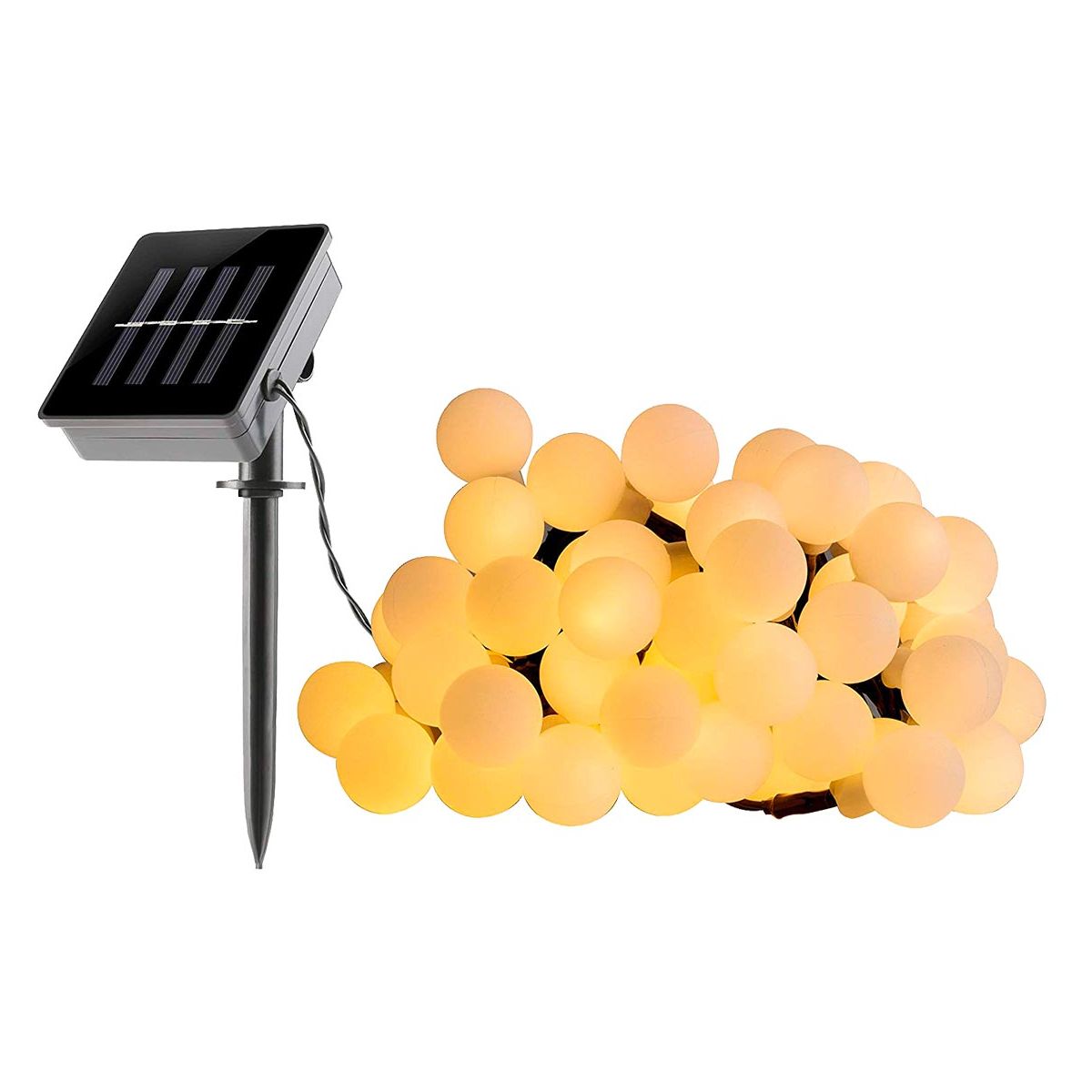 Girlanda solarna świetlna Lumi-Jardin Boules Billy 60 LED 6,9 metra