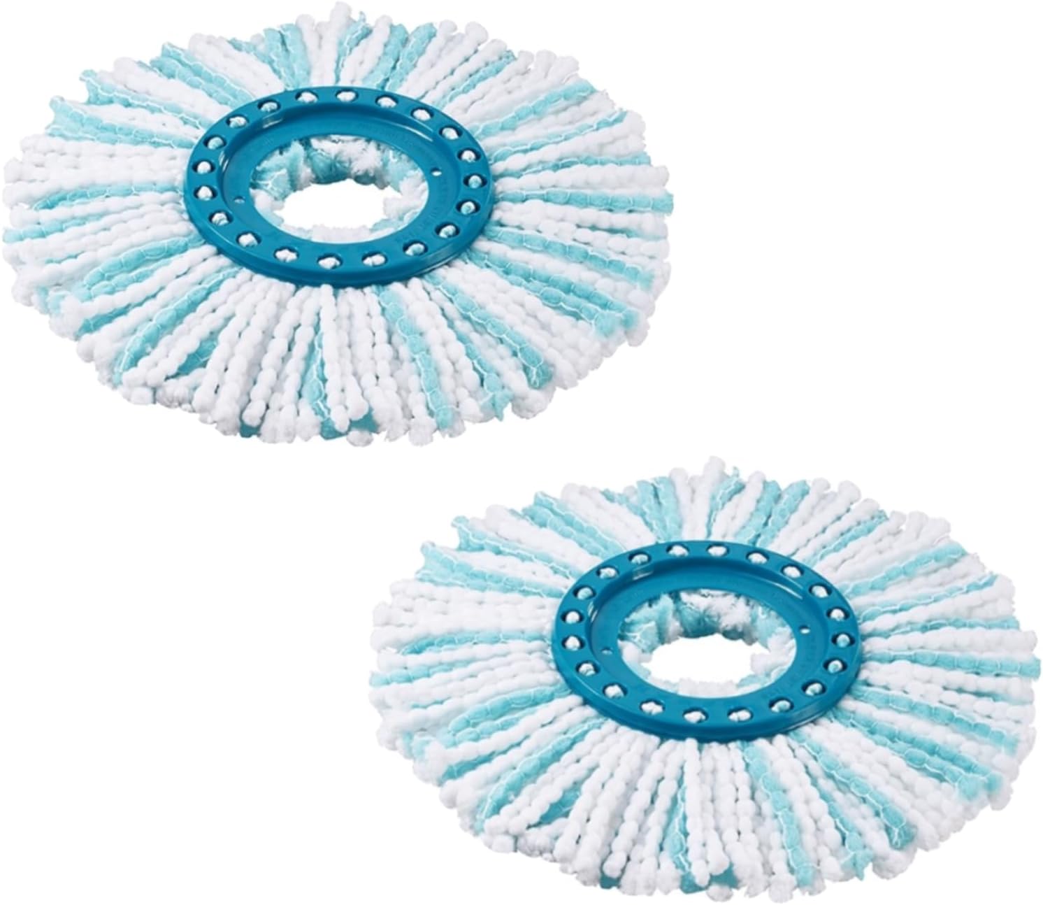 wymienne głowice kompatybilne z mopem Clean Twist Disc marki Leifheit, wymienne frędzle do mopa z mikrofibry, do