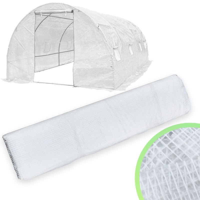 Pokrycie do Tunelu Ogrodowego 3x6 Białe UV