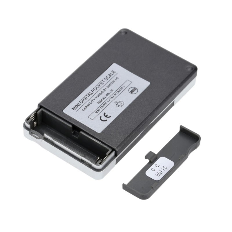 Mini balance numérique de poche à double précision 500 g/0,1 g et 100 g/0,01 g - 2