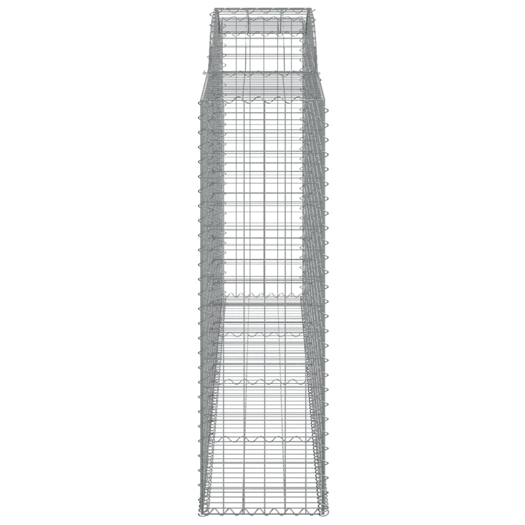 Maison Exclusive - Cesti Gabbioni ad Arco 12 pz 300x50x160/180 cm Ferro Zincato - 5