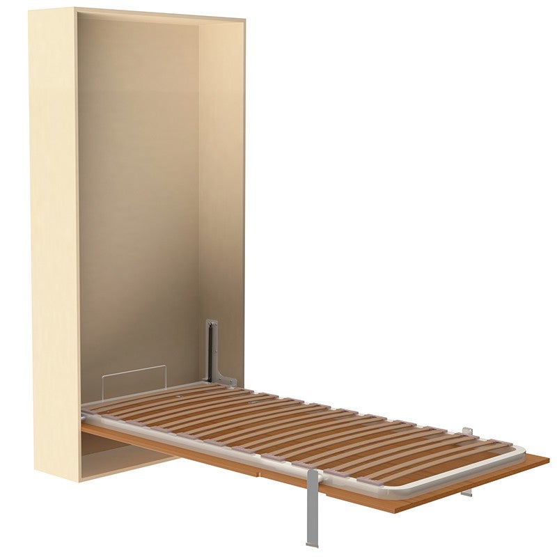 Somier vertical 105x190 gris con pata basculante - 2