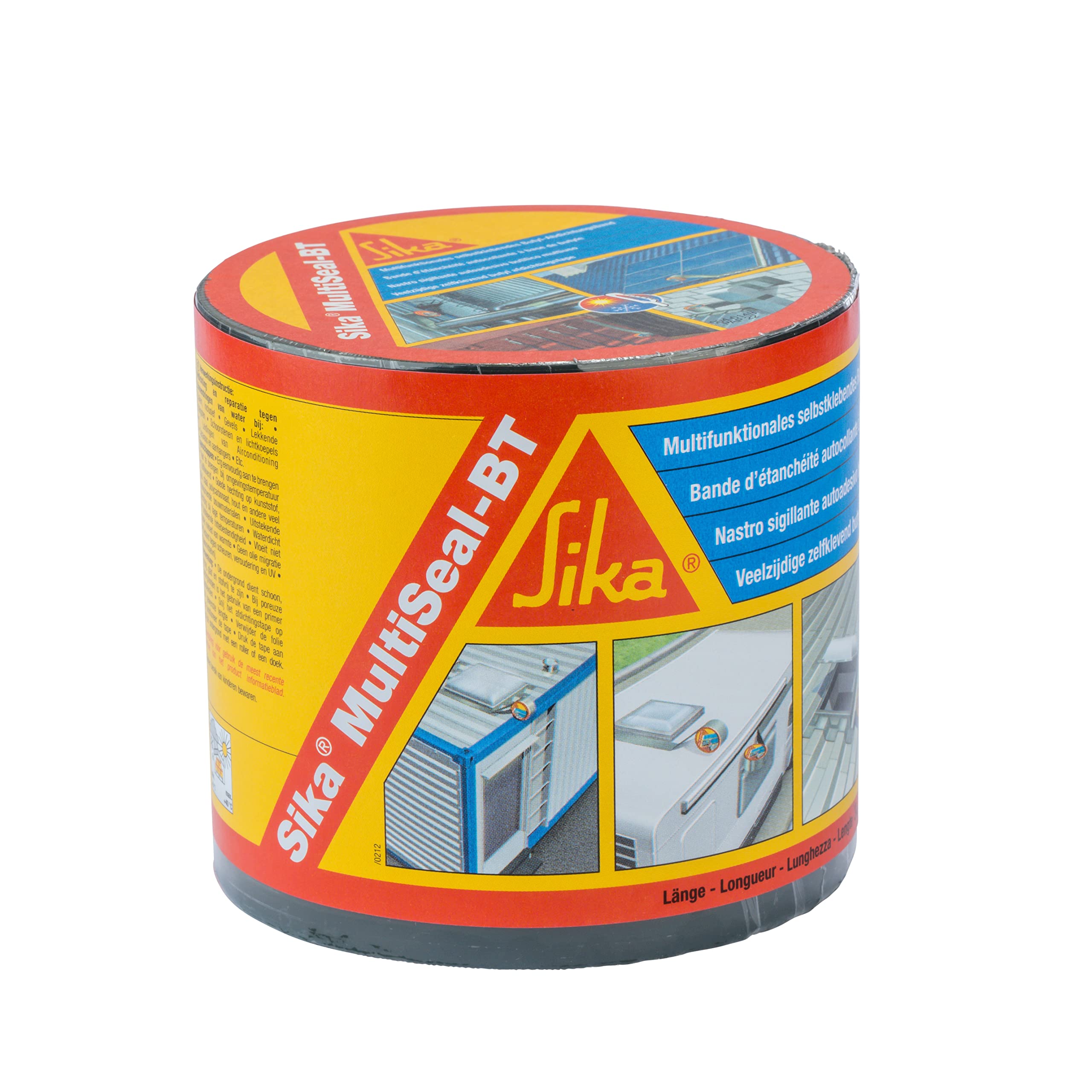 Nastro Sigillante Butilico Sika - Foglio Alluminio - Impermeabile 10m X 100mm - Foto 3