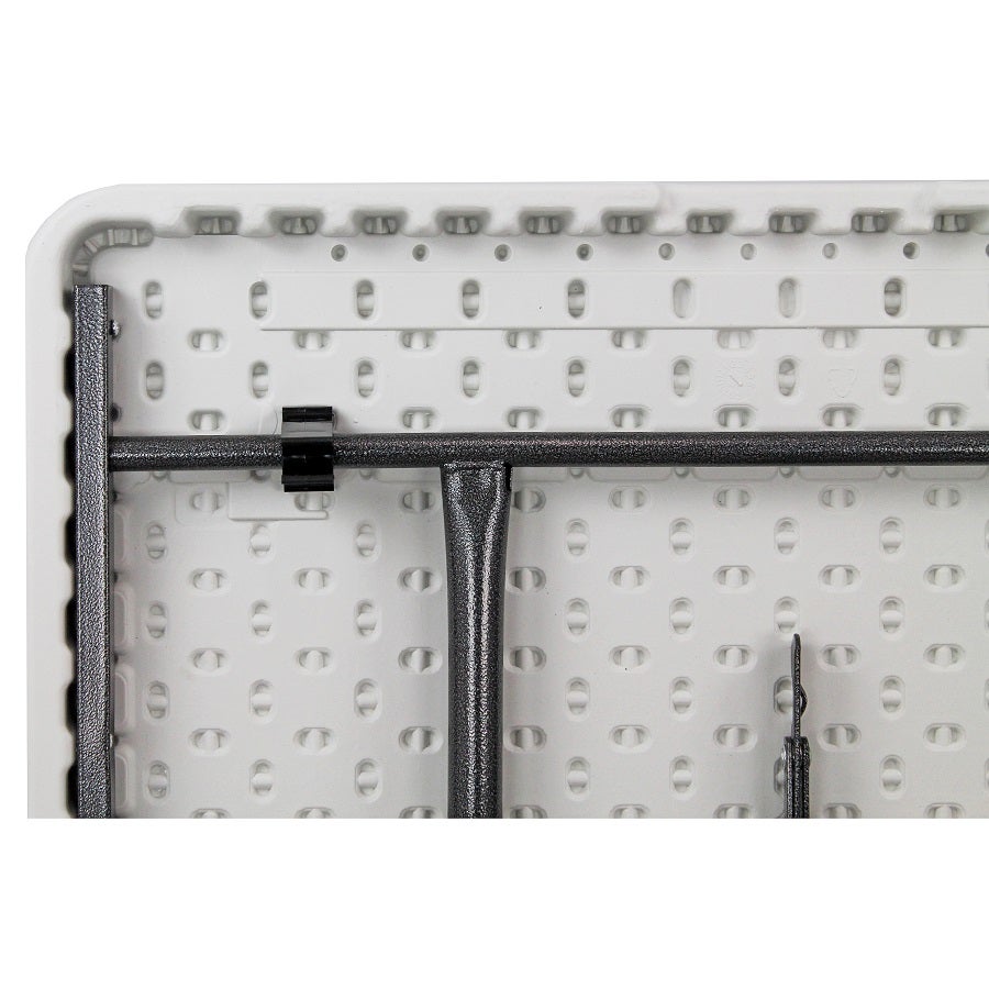 Tavolo catering pieghevole bianco in hdpe 180x70x74 cm - 4