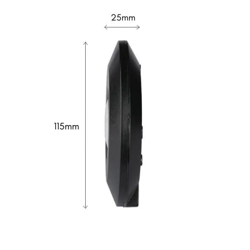 Détecteur de Mouvement en Saillie 8m 360° Noir - SILAMP - 6