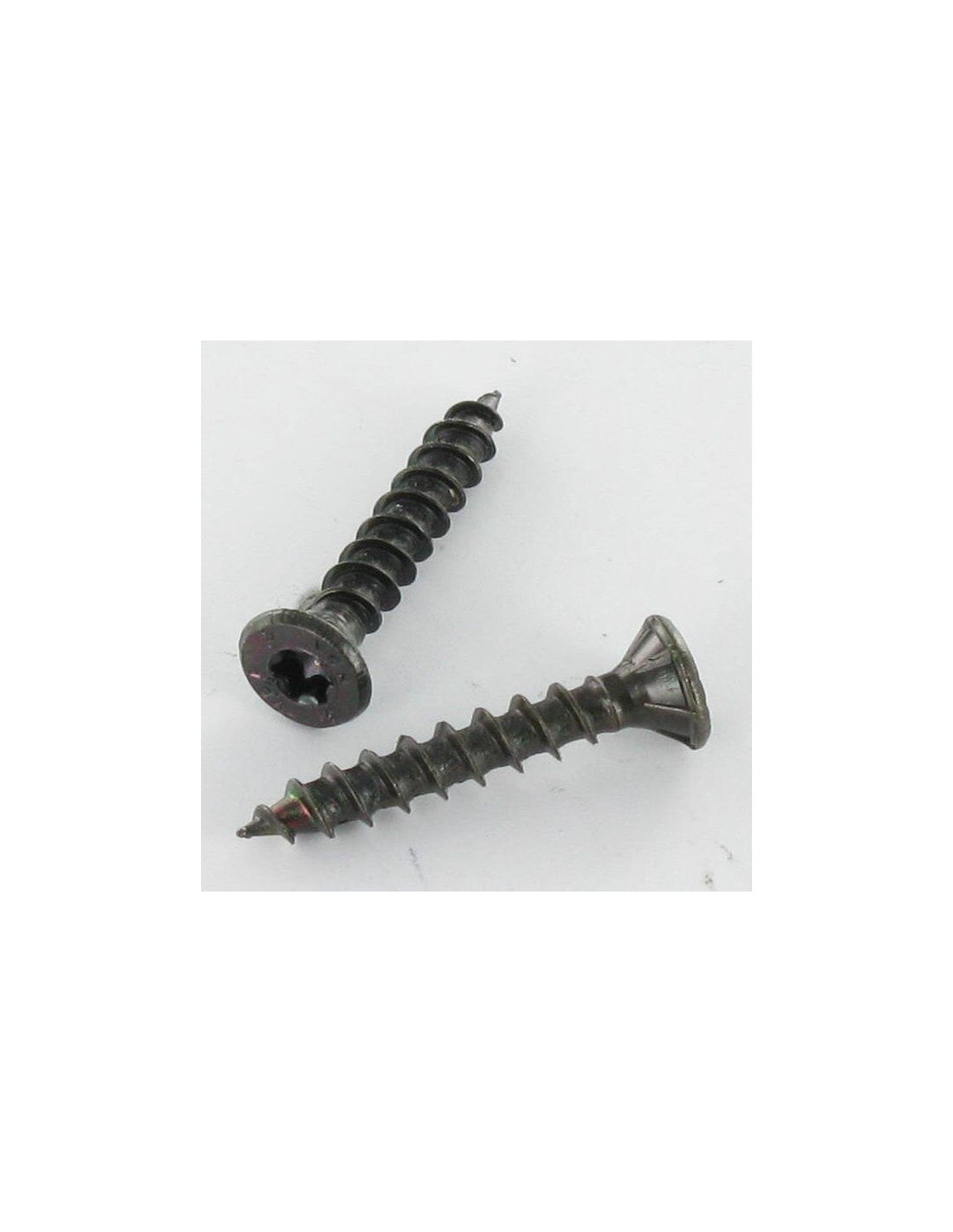 VBA3 Tête fraisée TF Cranté 3.5X20 TORX T10 Acier zingué noir-200 ...