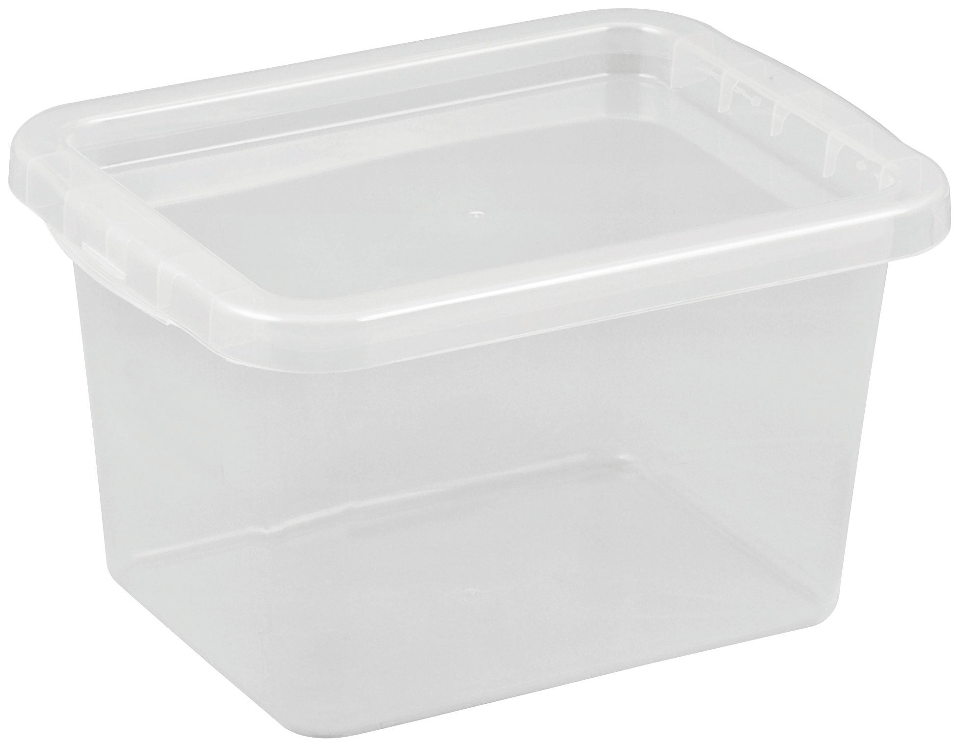 SAMLA Boîte Avec Couvercle, Transparent, 39x28x28 Cm/22 L - Suisse