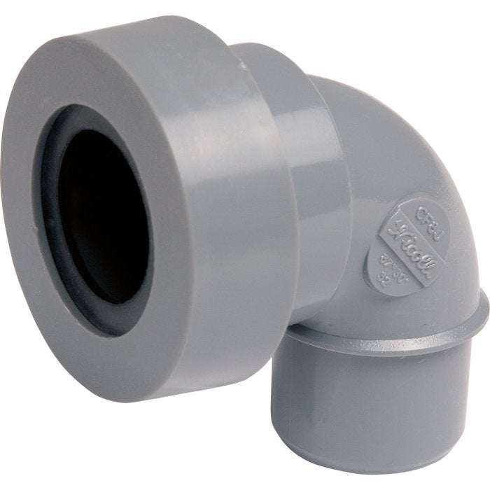 Coude Femelle Nicoll 87°30 Ø 40mm - CH88 - Pour Installation Plomberie, Évacuation