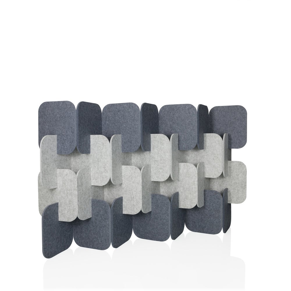 Ścianka działowa FLEXMIUT PLUG Szary hjh OFFICE