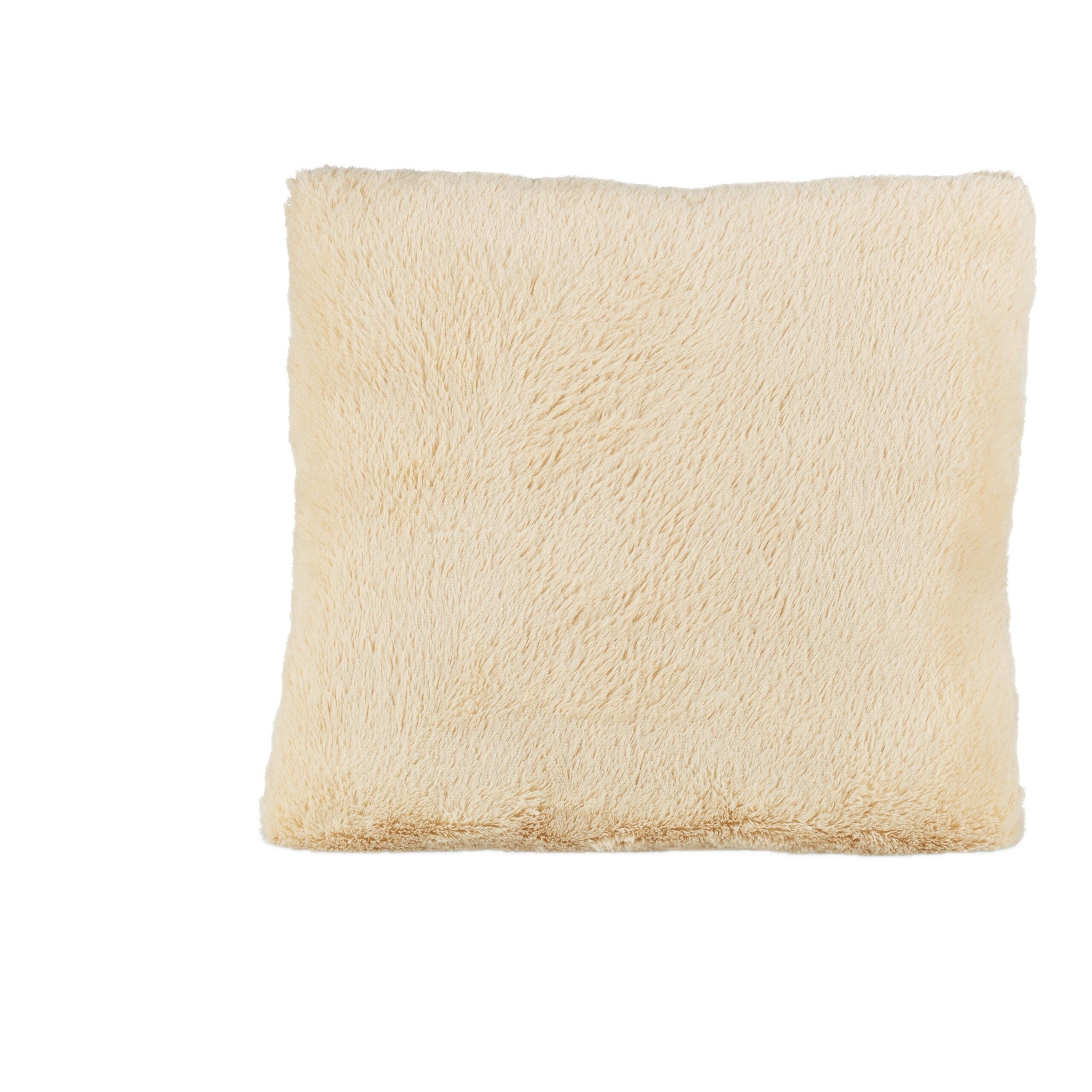 Coussin doux, lot de 4, avec remplissage, moelleux, housse amovible, coussin de canapé, décoratif, 35x40 cm, crème - 8