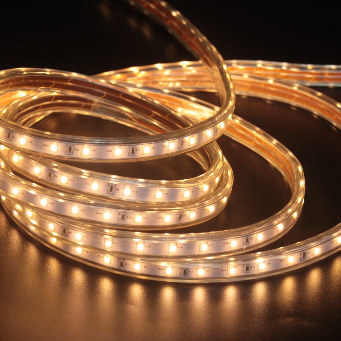 Ly sweden tira led premium para exterior – 2700k blanco cálido (ip54) - regulable – 25 m