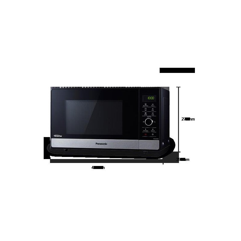 Forno Microonde Panasonic NN-GD38HSGTG Con Grill E Vaporiera - Foto 8