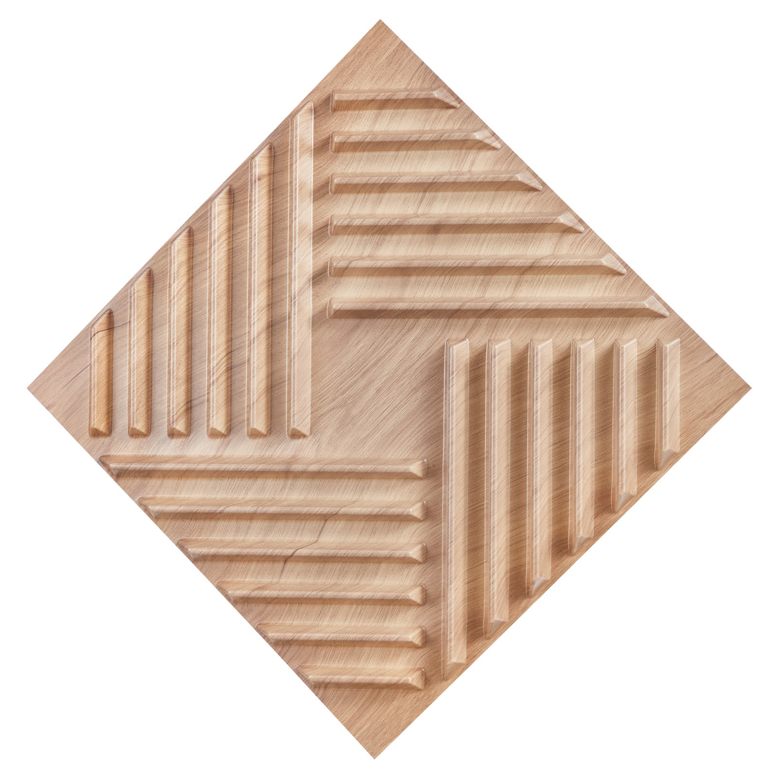 Panneaux muraux SucceBuy 3D,lot de 12,carreaux de sel minimalistes en PVC de 19,7 x 19,7 po,couverture de 32 pi2,panneau mural décoratif - 3