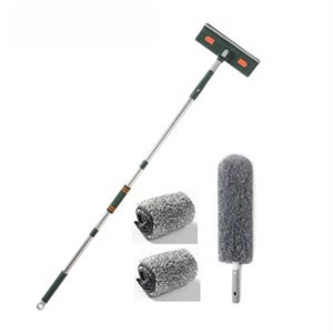 Tyroler Rasqueta Limpiacristales Telescópico Profesional Para Ventanas