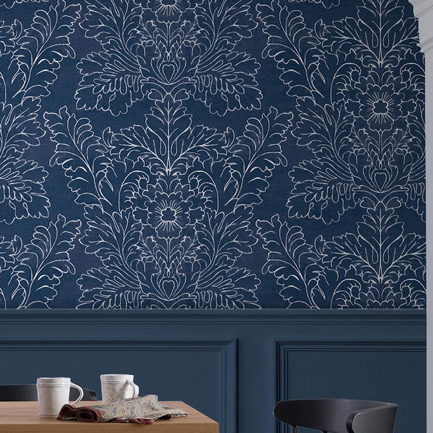 Laura Ashley Tapeta filzelinowa SILCHESTER 10 m x 52 cm