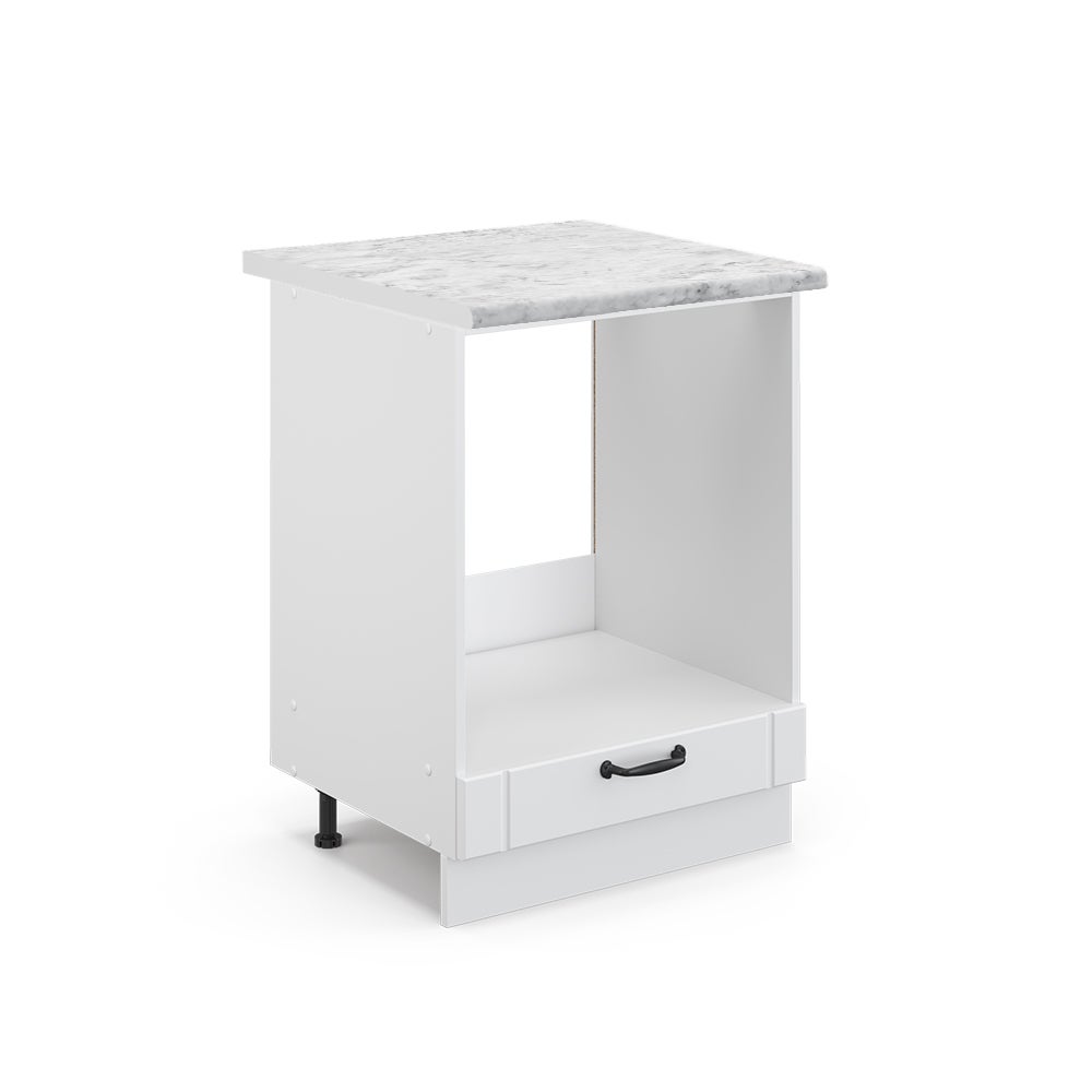 meuble cuisine Fame-Line, Vert Or Campagne/Blanc, 80 cm sans plan de