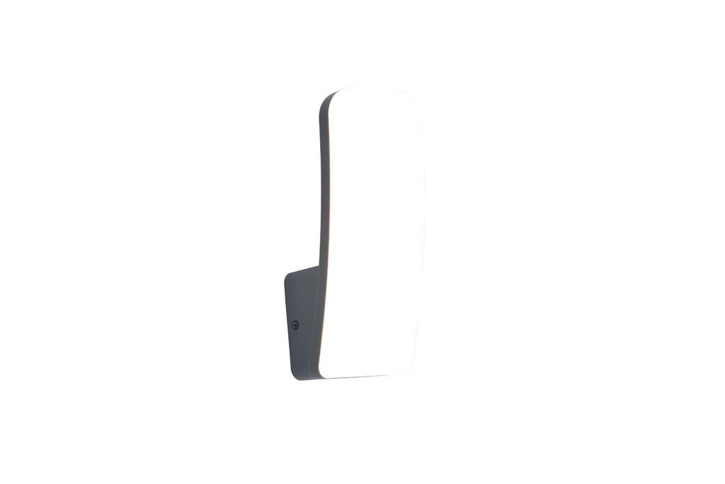 Kinkiet zewnętrzny LED KITE szary 8,8W Ciepła biel 770lm tworzywo sztuczne wym:20x8,3x8,2cm IP54 Lutec
