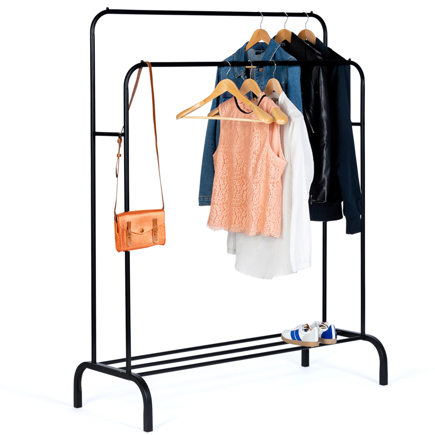 Portant vêtements double PETER penderie XXL - 2