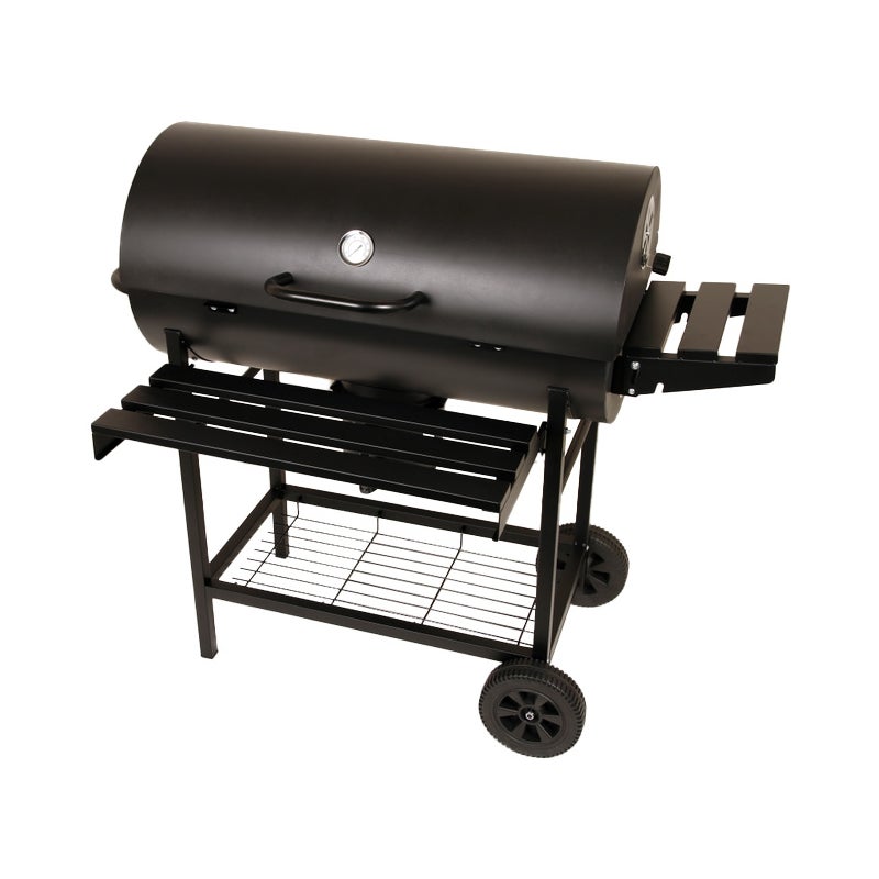 Grill wózek weglowy BARREL z rusztem żeliwnym - 02663