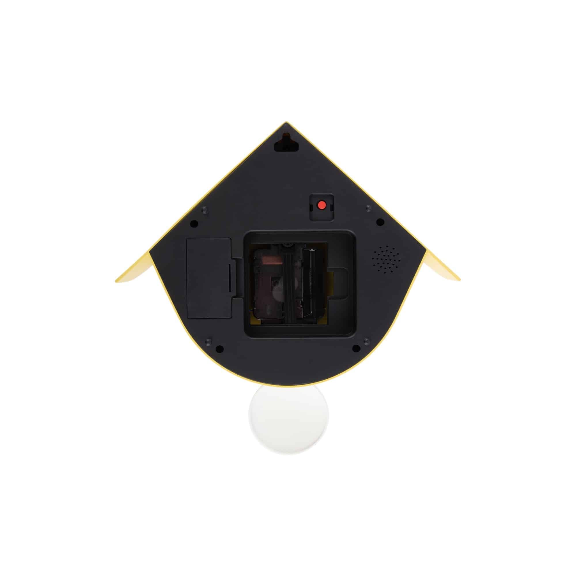 Horloge murale Cool Retro - Jaune doré - 7.5x25.5x25.8cm - Karlsson - 4