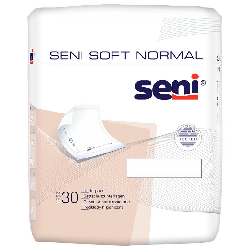 Alèse jetable SENI Soft Normal 40 x 60 cm - Modèle: NORMAL 40 x 60 cm ...