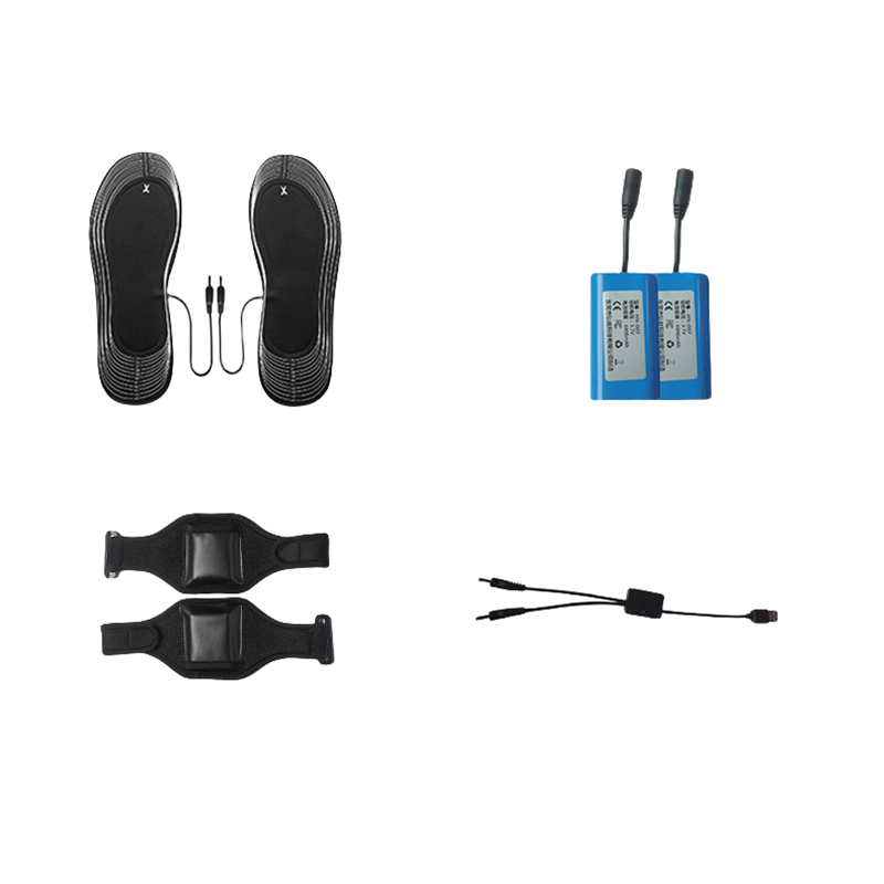 Semelles Chauffantes Rechargeables USB - Coupables, Lavables, Pour Chaussures (tailles 35 à 46) - Idéal Ski, Randonnée, Pêche