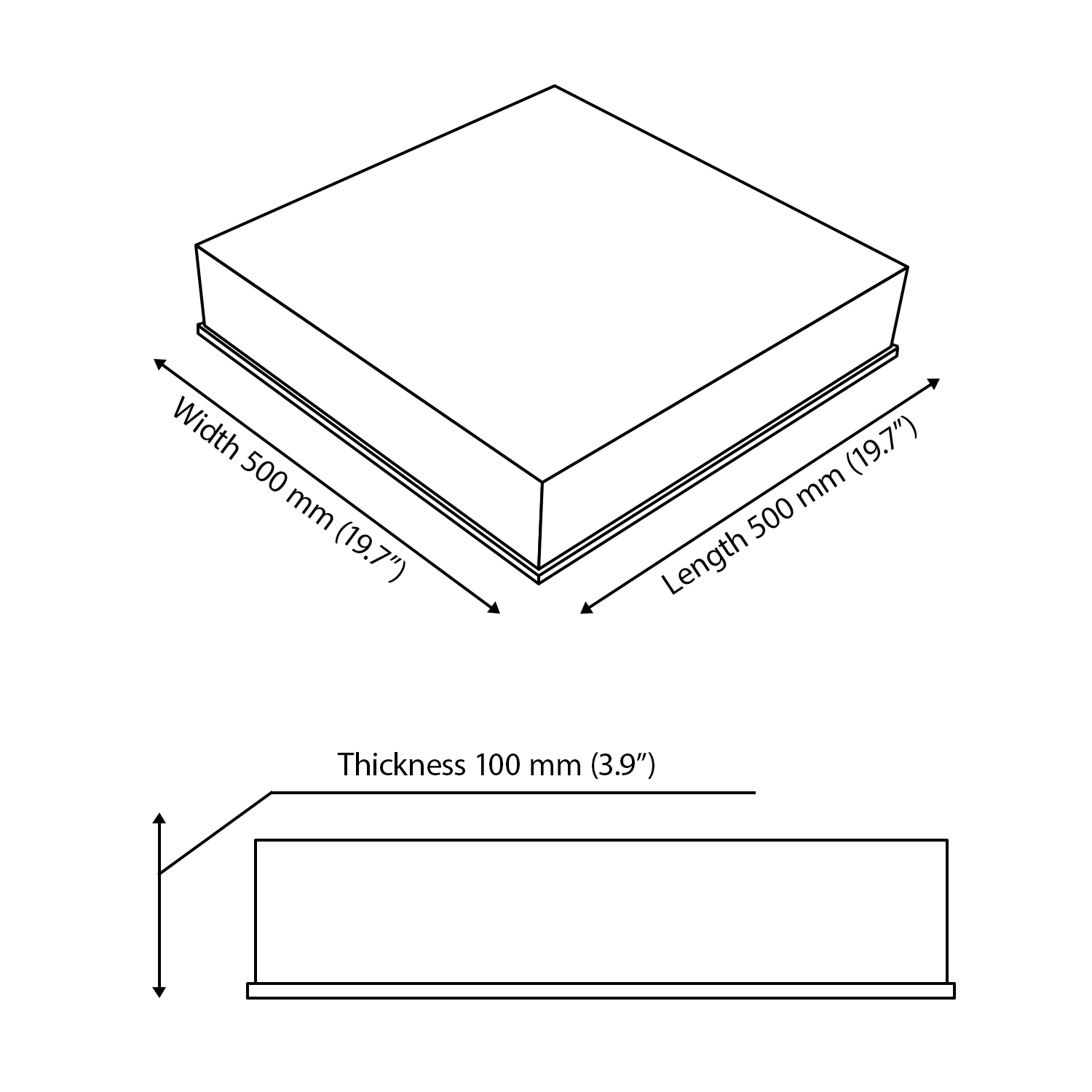 Lot de 2 Panneaux acoustiques AbFuser VELAR absorbants-diffusants 50x50x10cm -0,5 m² surf.totale -MDF perforé laminé et mousse acoustique -Chêne - 4