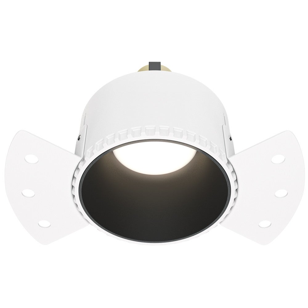 Oprawa sufitowa wpuszczana podtynkowa Share czarna 1xGU10x20W okrągła IP20 wym: 5,5 x 14 x 14 cm aluminium Maytoni