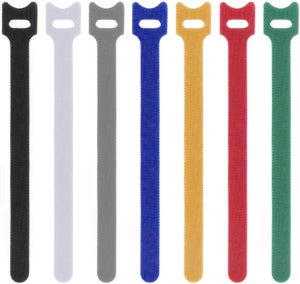 Fascette fermacavi - Acquistare Fascette fermacavi riutilizzabili ? Conrad ElectronicFascette riutilizzabili con gancio e nastro di velcro per la...ARMIZ 100 x fascette fermacavi colorate riutilizzabili, fascette