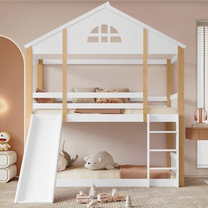 Escabeau Pliant 3 Marches RELAX4LIFE – Pin Naturel 150 Kg, Multifonction Cuisine & Bureau