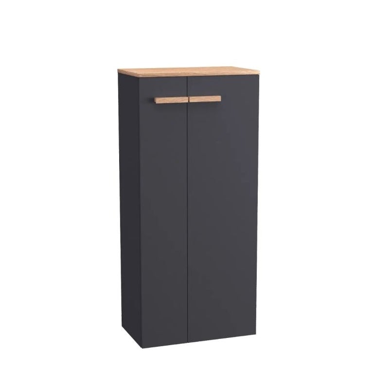 Szafka średnia L-WOOD 50 cm antracyt mat