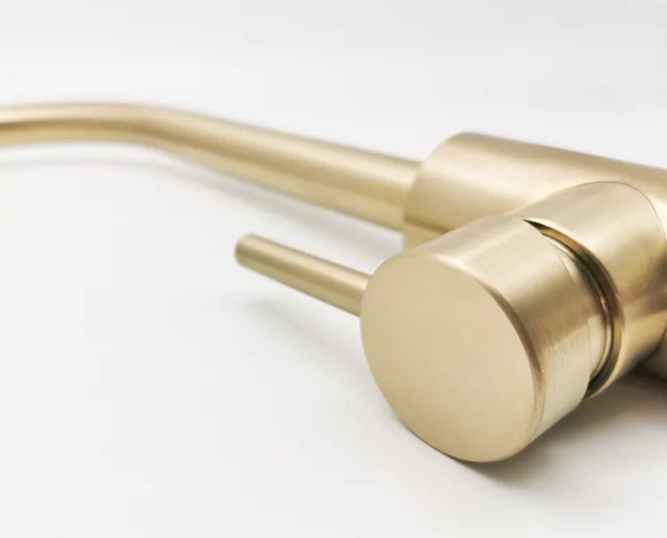 RUBINETTO LAVABO SOPRAELEVATO KF811BG2 ORO SPAZZOLATO COLLEZIONE SCAMANDRE - 5