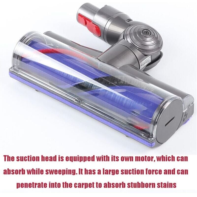 Aspirateur pour Dyson V7 V8 V10 V11 V15, Brosse à Moteur à Couple éLevé, Brosse à Rouleau à EntraîNement Direct, Brosse de Sol - 5