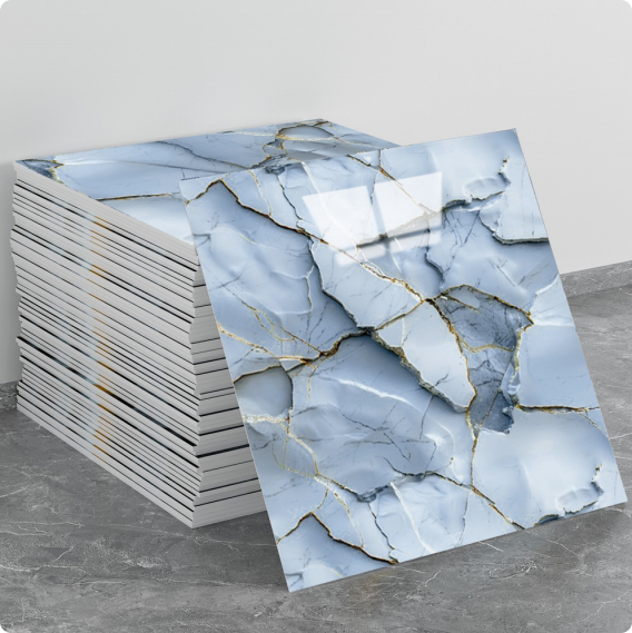 Lot De 3 Feuilles Décoratives Autocollantes Marbre – Échelle 1:12 à 1:18 – Pour Maison De Poupée, Modélisme – DIN A4, Haute Résolution