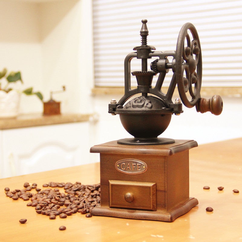 Macinacaffè Manuale Vivaant Con Macine Coniche In Acciaio "Denti Di Drago" - 6 Regolazioni, Per French Press Ed Espresso