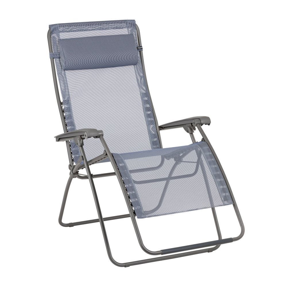 Transat Relax Lafuma Zéro Gravité XL - Toile AirComfort, Pliable, Label Longtime - Jardin, Terrasse, Salon - 3