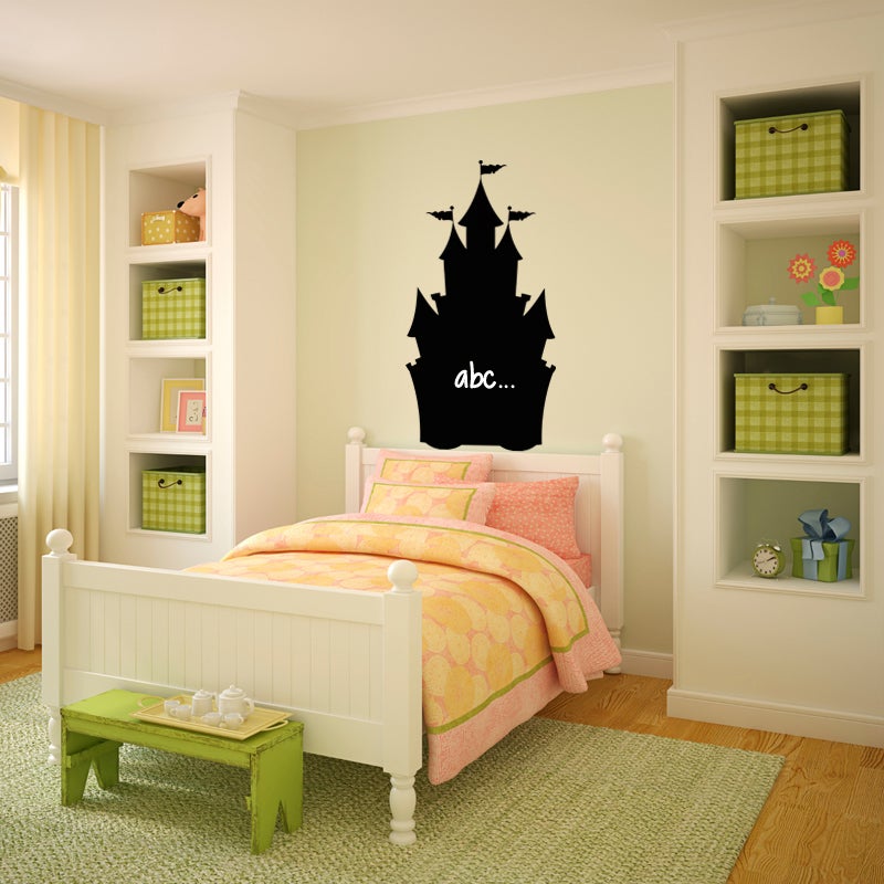 Adesivo ardesia Castello di progettazione - Sticker adesivo - adesivi murali - 55x30cm - 3