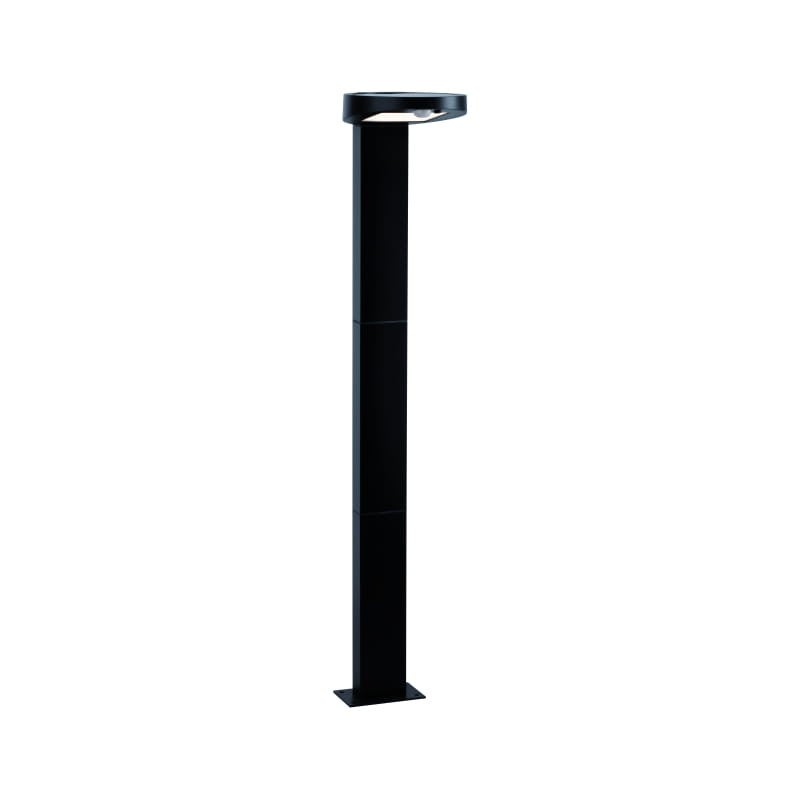 Lampa ogrodowa solarna stojąca z czujnikiem Solar antracyt LED 1.2W 3000K 30lm IP44 wym: 79,6 x 15,4 x 19,4 cm tworzywo sztuczne Paulmann