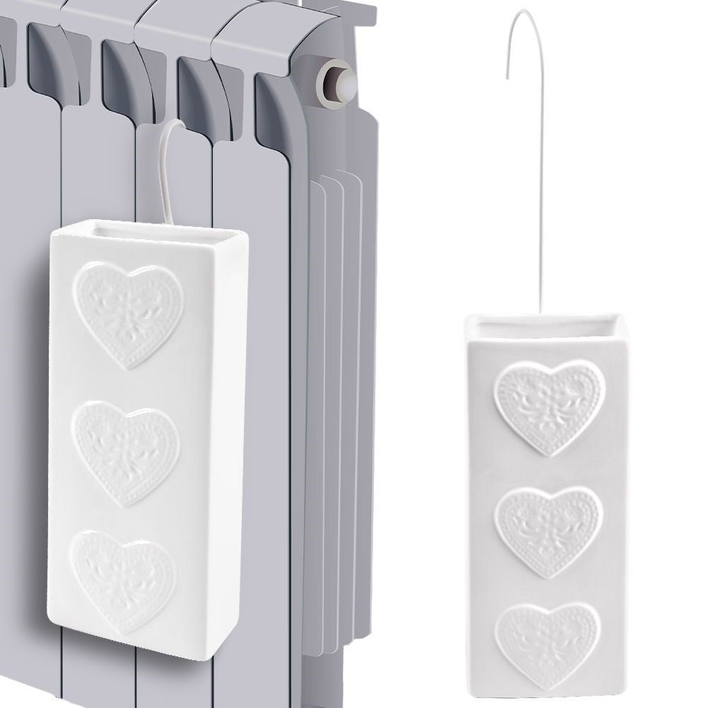 Humidificateur dair en ceramique pour element avec motif coeur