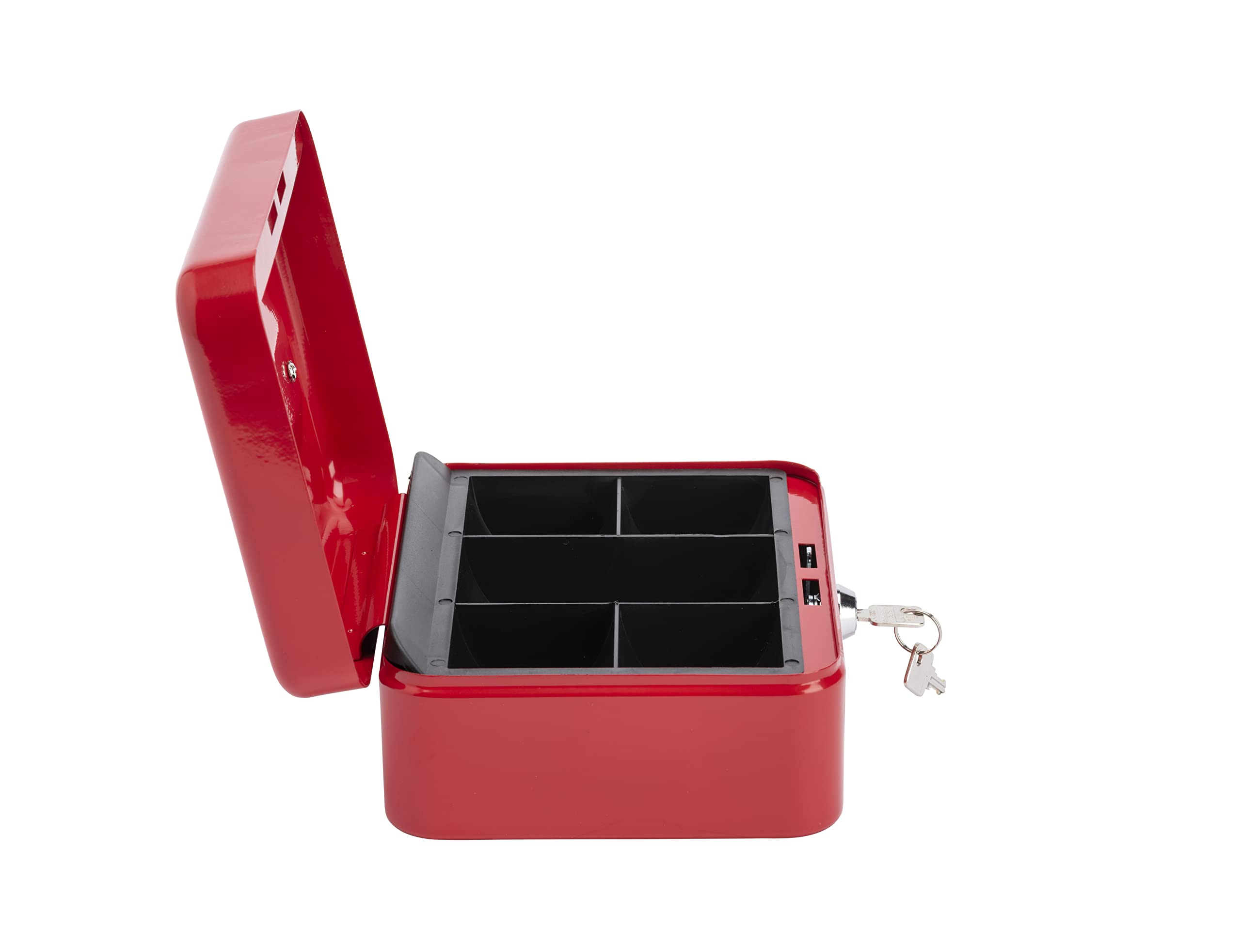 Locks 701975 Cassetta portavalori, Rosso, 8'' - 4