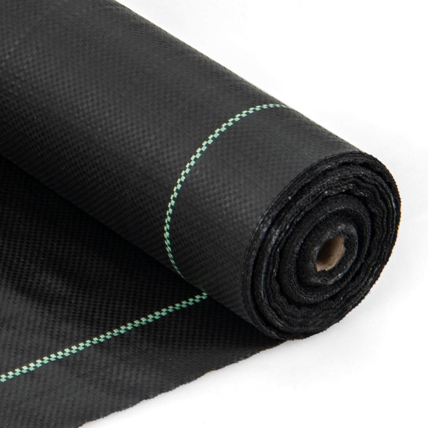 50 m�� Folia do Ściółkowania przeciw Chwastom, Geowłóknina o Doskonałej Przepuszczalności, do Ogrodu, Alei, Szklarni (1 x 50 m | 100 g/m²)