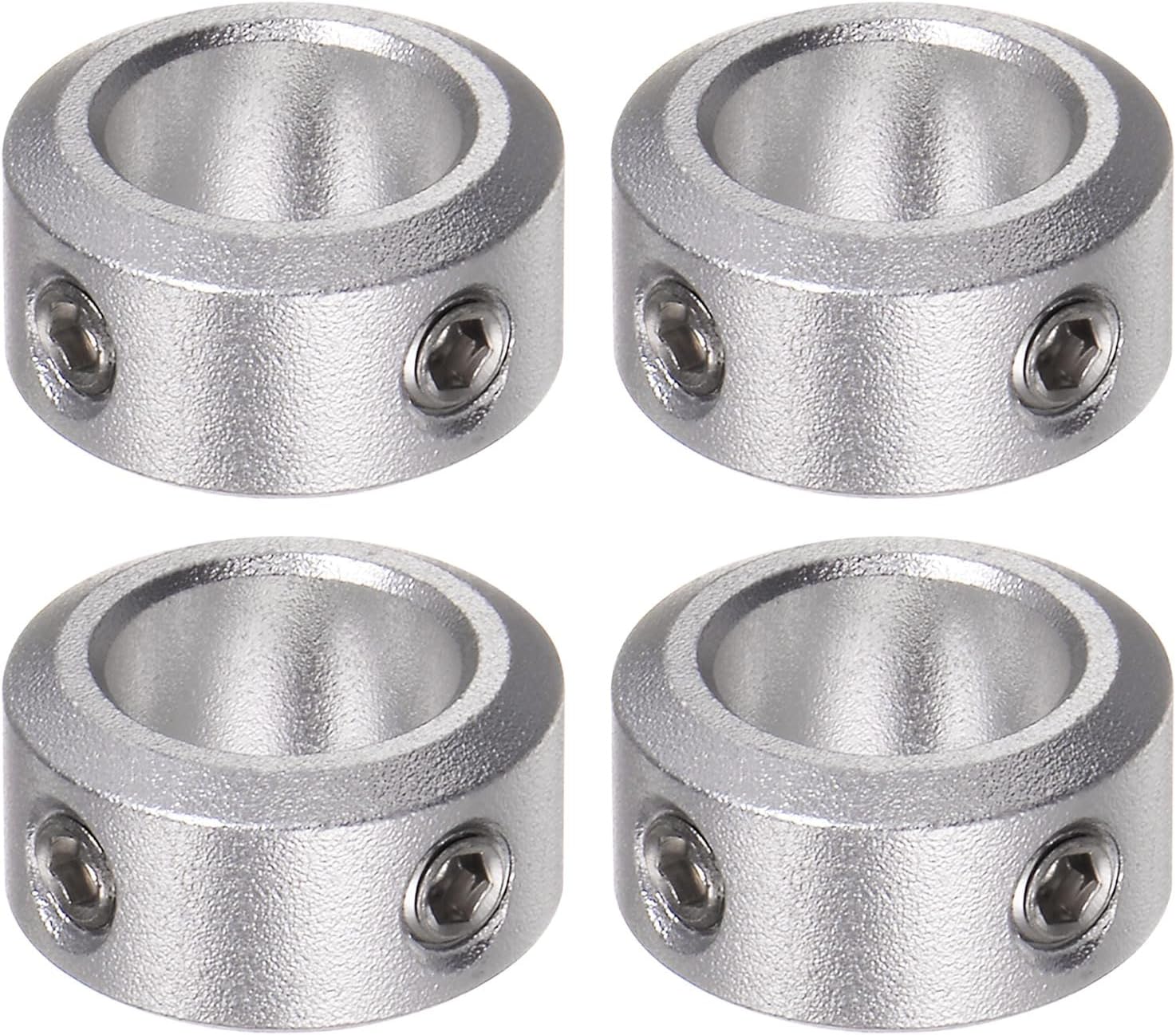 2pcs Bague De Réglage QUARKZMAN 22mm Alésage Aluminium Anodisé - Collier Arrêt D'Axe 35mm OD